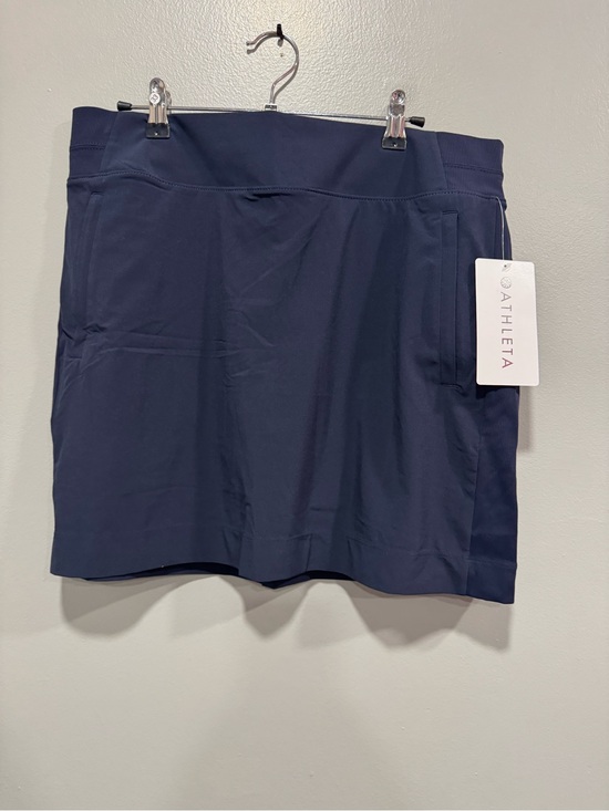 Athleta Pants - NWT Athleta Brooklyn Skort 16” in Navy Blue Size 14